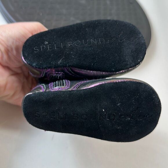 SPELLBOUND Purple Boots Infant size 2 - Picture 7 of 12